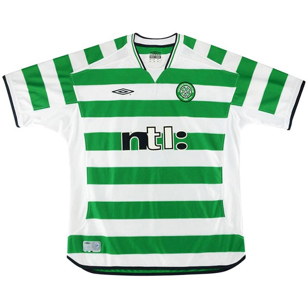 Tailandia Camiseta Celtic 1st Retro 2001 2003 Verde